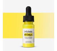 Dr. Ph. Martin's : Hydrus Liquid Watercolour Paint : 15ml : Hansa Yellow Light