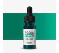 Dr. Ph. Martin's : Hydrus Liquid Watercolour Paint : 15ml : Phthalo Green