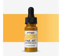 Dr. Ph. Martin's : Hydrus Liquid Watercolour Paint : 15ml : Yellow Ochre