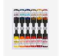 Dr. Ph. Martin's : Hydrus Liquid Watercolour Paint : 15mlx12 : Set 3 (25H : 36H)