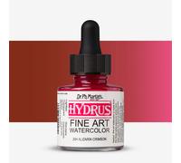 Dr. Ph. Martin's : Hydrus Liquid Watercolour Paint : 30ml : Alizarin Crimson