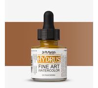 Dr. Ph. Martin's : Hydrus Liquid Watercolour Paint : 30ml : Raw Sienna