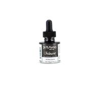 Dr. Ph. Martin's Iridescent Calligraphy Color, 1.0 oz, Iridescent Black Sparkle (10R)