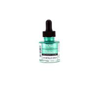 Dr. Ph. Martin's Iridescent Calligraphy Color, 1.0 oz, Metallic Green (23R)