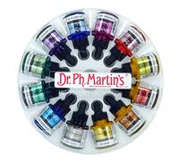 Dr. Ph. Martin's Iridescent Calligraphy Color, 1.0 oz, Set of 12 (Set 2)