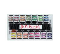 Dr. Ph. Martin's Radiant Concentrated Water Color, 0.5 oz, Set of 14 (Set B), Pink