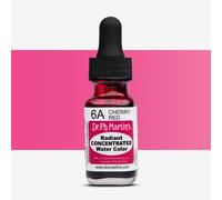 Dr. Ph. Martin's Radiant Concentrated Water Color, 0.5 oz, Cherry Red (6A)