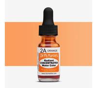 Dr. Ph. Martin's : Radiant Watercolour Paint Dye : 15ml : Orange