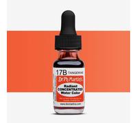 Dr. Ph. Martin's Radiant Concentrated Water Color, 0.5 oz, Tangerine (17B)
