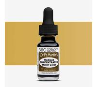 Dr. Ph. Martin's Radiant Concentrated Water Color, 0.5 oz, Tobacco Brown (36C)