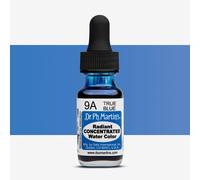 Dr. Ph. Martin's Radiant Concentrated Water Color, 0.5 oz, True Blue (9A)
