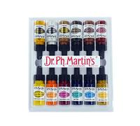 Dr. Ph. Martin's Spectralite Private Collection Liquid Acrylics, 0.5 oz, Set of 12 (Set 3)