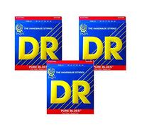 DR PHR-10 Pure Blues Electric Guitar Strings 010-046 3-Pack