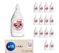 dr.Prakti Hand Dishwashing Liquid Sensitive + Vitamins, non-irritating to skin, concentrated and effective, 650 ml x 15