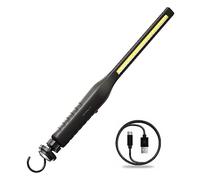 DR.Prepare 700 Lumen Rechargeable COB LED Work Light, 4000mAh Battery, Portable Mechanic Light, USB Inspection Light with Magnetic Base 360°Rotate for Car Repair, Home, Garage, Emergency, Camping