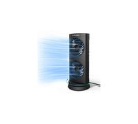 Dr. Prepare Tower Fan Oscillating Fan, Portable Desk Fan with 3-Speed Options, 110? Oscillation, 3 Timers, Personal Quiet Table Fan for Home Office