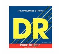 DR Strings PURE BLUES™ - Pure Nickel Electric Guitar Strings: Light 9-42