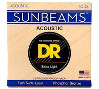 DR RCA-10 'Sunbeams' Phosphor Bronze Acoustic Guitar Strings 10-48