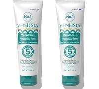 Dr. Reddy's Venusia CeraPlus Moisturizing Cream For Dry Skin - Formulated With 5 Essential Ceramides, Oat Complex & Hyaluronic Acid | Hypoallergenic and Fragrance-Free | 100 g (Pack of 2)