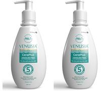 Dr. Reddy's Venusia CeraPlus Moisturizing Lotion For Dry Skin - Formulated With 5 Essential Ceramides, Oat Complex, Hyaluronic Acid | Hypoallergenic and Fragrance-Free | 100ml (Pack of 2)