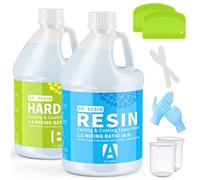 DR. RESIN 3.8L Epoxy Resin Kit, Clear Casting Coating Resin Kit Food Safe