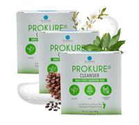 Dr. Robaina PROKURE Cleanser - Daily Foot and Hand Cleansing Bar - Nail Fungus, Athlete's Foot Relief - (Pack of 3)