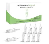 Dr.roller Derma Beauty Pen 10 Pcs Round Nano Anti-Flow Back Needle Cartridge for Microneedling Pen(OB-DL03) (10 pcs Round Nano)