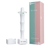 Dr.roller Derma Stamp Hair Growth Men and Women, Adjustable Microneedling Dermastamp 0-3mm 140 Titanium Pins for Hair Beard Growth, Face, Body (White Upgrade)