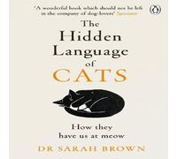 Dr Sarah Brown The Hidden Language of Cats Paperback Book in White Dr Sarah Brown White