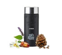 Dr Scent Breeze of Joy Amber Diffuser Aroma Oil - Patchouli, Amber & Vanilla with Cedar Wood Notes - Perfect for Home, Office, Gym & School - Made in The UK (500ml)