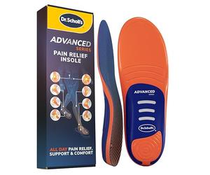 Dr. Scholl’s Advanced Pain Relief Insoles for Men & Women, Heavy Duty Orthotics Inserts for Work Shoes & Boots, Plantar Fasciitis & Arch Support, Shock-Absorbing, Supports up to 150kg, G UK 9.5-10