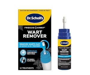 Dr. Scholl’s FreezeAway Wart Remover, 12 Applications // Doctor-Proven Treatment to Rapidy Freeze and Remove Common and Plantar Warts