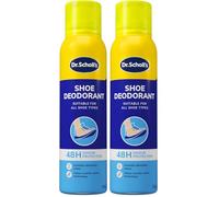 Dr. Scholl’s Fresh Step Anti Odour Shoe Spray, Eliminates Odor For Up To 48 Hours. Fresh Scent, Quick Drying, Suitable For All Shoe Types, Running Trainers, Sports, & More, 150ml, Pack of 2