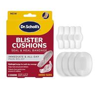 Dr. Scholl's Blister Seal & Heal 8ct Foot Toe, Heel & Hand Bandage - Blister Prevention Pads Hydrogel Technology Protects Against Painful Pressure