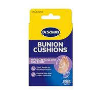 Dr. Scholl's Bunion Cushions with Hydrogel Technology, Pack of 5 - Immediate, All-Day Bunion Pain Relief, Bunion Pads, Bunion Protector, Protects from Shoe Friction and Pressure, Thin, Flexible