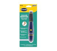 Dr. Scholl's Callus Remover Electronic Foot File, Electric Hard Skin Removal for Feet, Effortless Soft Smooth Skin in Minutes, Perfect for Travel, for Women & Men, AAA Batteries Included