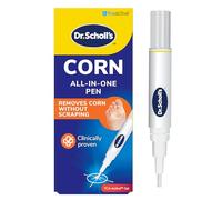 Dr. Scholl's Corn Removal Pen - Clinically Proven Corn Remover, Pain-Free Treatment with TCA Active Gel for Complete Corn Removal, 1 Pen