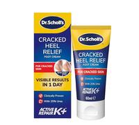 Dr. Scholl's Cracked Heel Complete Cream with Repair K+, 60ml - Moisturising Treatment Cream for Cracked Heels and Dry Skin with Keratin- 1 x 60 ml