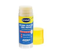 Dr. Scholl's Cracked Heel Repair Balm 2.5oz, with 25% Urea for Dry Cracked Feet, Heals and Moisturizes for Healthy Feet