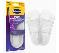 Dr. Scholl's Cushioning Insoles for Flats and Sandals, All-Day Comfort in Flats, Boots, (for Women's 6-10), New