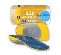 Dr. Scholls Custom Fit Orthotics 3/4 Length Inserts CF 120 5-in-1 All-Day Pain Relief for Feet Lower Back Knees Heel & Plantar Fasciitis Arch Sup