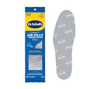 Dr. Scholl's Double Air-Pillo Custom Comfort Insoles 1 Pair Packet, Unisex Mens size 7-13, Womens size 5-10