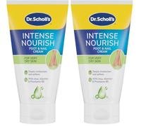 Dr. Scholl's ExpertCare Intense Nourish Foot Cream for Hard Skin 150ml, Deeply Moisturising Cream with Urea, Vitamin E & Provitamin B5 Complex for Softer Smoother Feet (Pack of 2)
