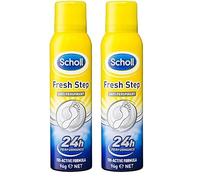 Dr. Scholl's Fresh Step Antiperspirant Spray, 96 gm (Pack of 2)