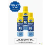 150ml Scholl Fresh Step Odor Stop Shoe Deo 24h Deo Protection Odor Protection