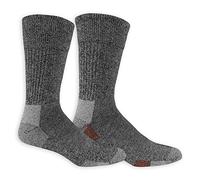 Dr. Scholl's Men's Advanced Diabetic Relief Socks-2 & 3 Packs-Non-Binding Cushioned Blisterguard Casual, Charcoal Assorted-Crew (2 Pairs), 5-12 UK (Pack of 2)