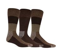 Dr. Scholl's Men's Advanced Relief Casual Chevron Socks 3 Pair DSM22036C3U4001