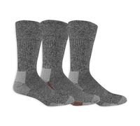 Dr. Scholl's Men's Blister Defense Socks 2 & 3 Pair Packs - Anti-blister, Moisture-wicking, Cushioned Comfort Casual Sock (pack of 2)