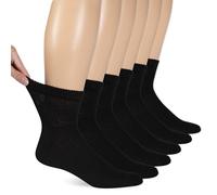 Dr. Scholl's Men's Diabetes & Circulatory Ankle Socks 6 Pair DSM22037Q6U2001
