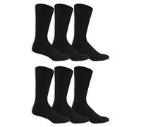 Dr. Scholl's Men's Diabetes & Circulatory Crew Socks 6 Pair DSM22038C6U2001